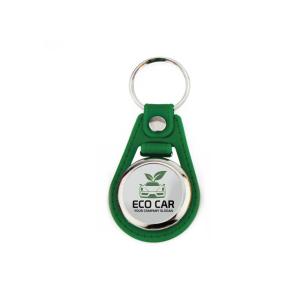 Imitation leather circular keychains MD-25 2