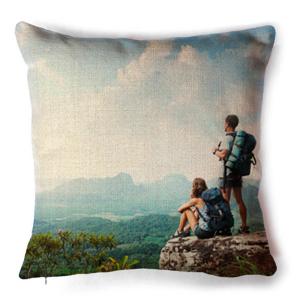 Housse de coussin aspect lin (différentes tailles) 2