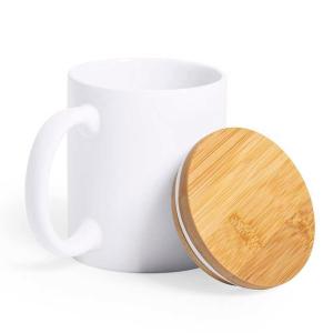 Couvercle en bambou pour tasses