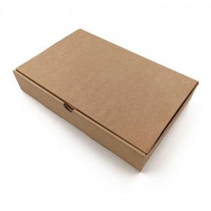 Boîte postale brune pour produits plats