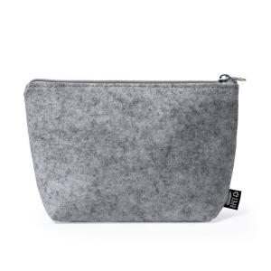 Recycled felt makeup bag