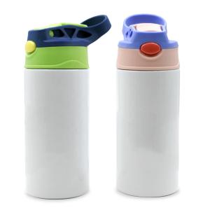 Botella de acero inoxidable para niños con tapa
