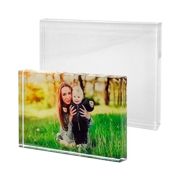 Cadre photo en verre sublimation