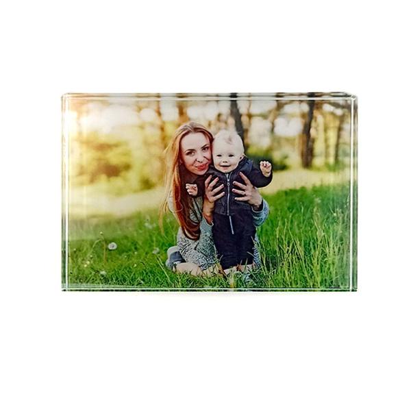 Cadre photo en verre sublimation