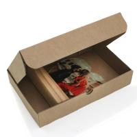 Acrylic photo holder + wooden base (heart)