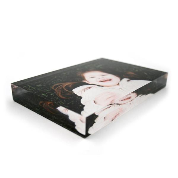 Cadre photo en verre sublimation