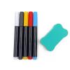 Markers with sponge eraser