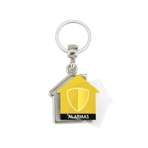 Porte-clés en métal en forme de maison MY 2
