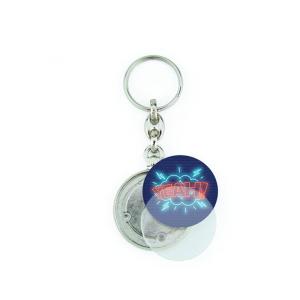 Llavero metálico circular MO-33D 2