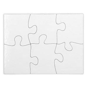 Puzzle de 6 piezas (Pack de 10 unidades)