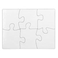Puzzle de 6 piezas (Pack de 10 unidades)