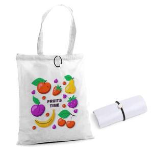 Bolsas de compra plegable con goma 2