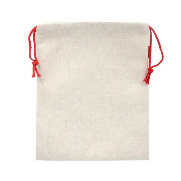 Bolsas saco de navidad ( tipo lino) para sublimación