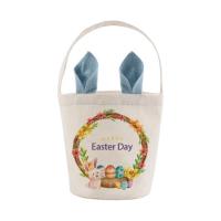 Cesta de Pascua de lino para sublimación