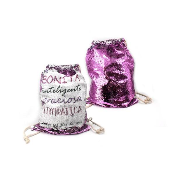 Zaino con paillettes reversibili per sublimazione | Personalizzato