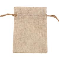 Borsa in tessuto effetto juta 17 x 21 cm per sublimazione