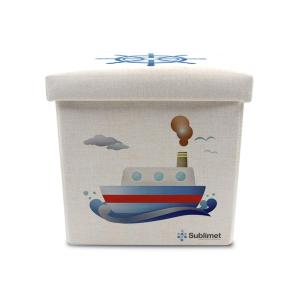 Cajas de almacenamiento multifuncional tipo lino 2