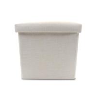 Boîte de rangement multifonctionnelle en lin pour sublimation