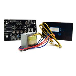 Panel de control para plancha transfer para espinilleras