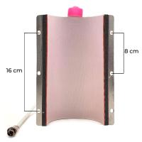 Heat resistance for transfer press for shin guards