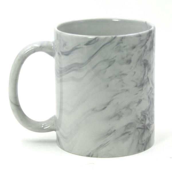 Ceramic mug with Marble-effect
