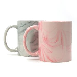 Ceramic mug with Marble-effect