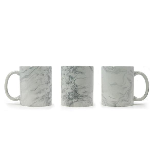 Ceramic mug with Marble-effect