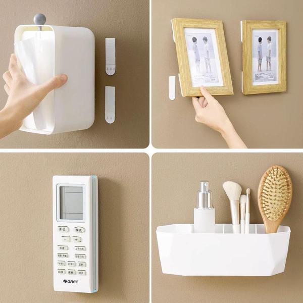 Adhesive strip for hanging pictures