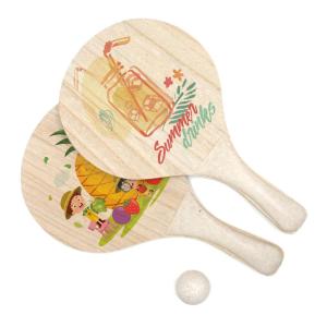 Raquettes de plage sublimation 2