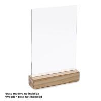 Portafotos de cristal 15x22 cm