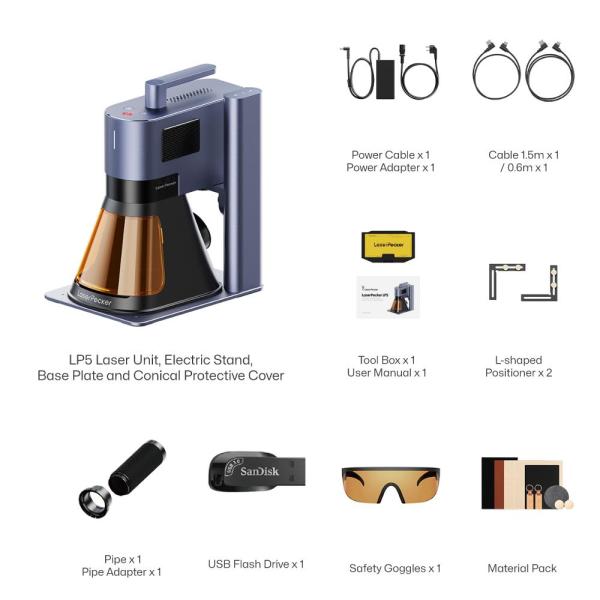 Laserpecker LP5 | Incisore laser a diodo portatile