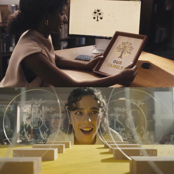 Laserpecker LP5 | grabadora láser portátil | fibra inteligente 20W + grabador láser de diodo