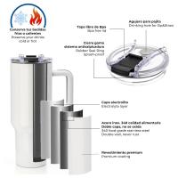 Tazza termica in acciaio inox da 40oz