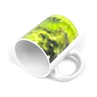 White ceramic mugs of QUALITY B sublimated