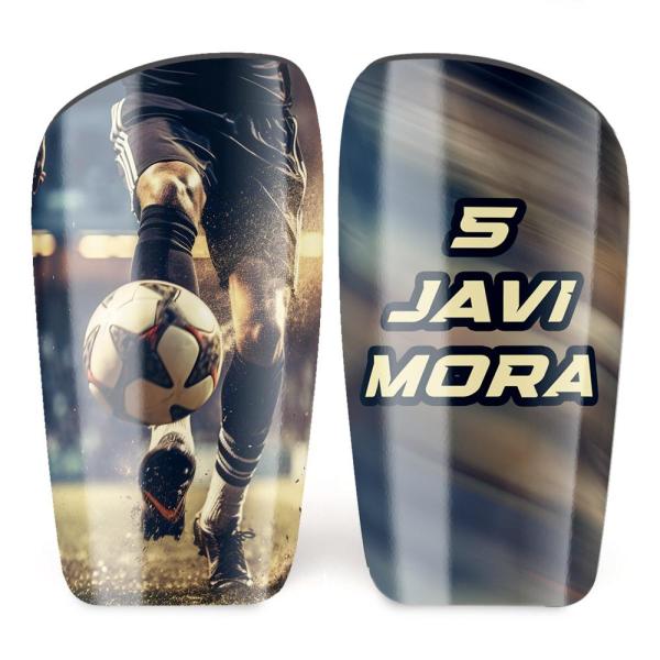 Sports shin guards for sublimation (pack of 2)