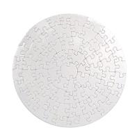 72 piece round high quality Puzzle (19.5x19.5 cm) blank