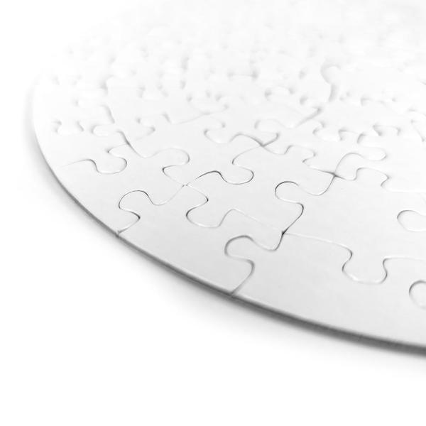 72 piece round high quality Puzzle (19.5x19.5 cm) blank