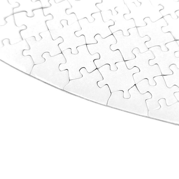 Puzzle cœur 111 pièces haute qualité (24,5x20 cm) vierge