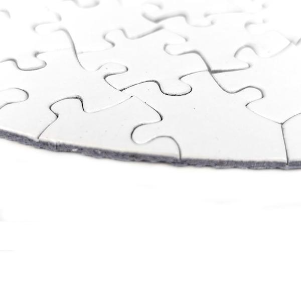 28 piece heart shaped high quality Puzzle (14x10 cm) blank