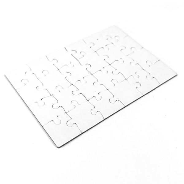24 piece high quality Puzzle (8x6 cm) blank