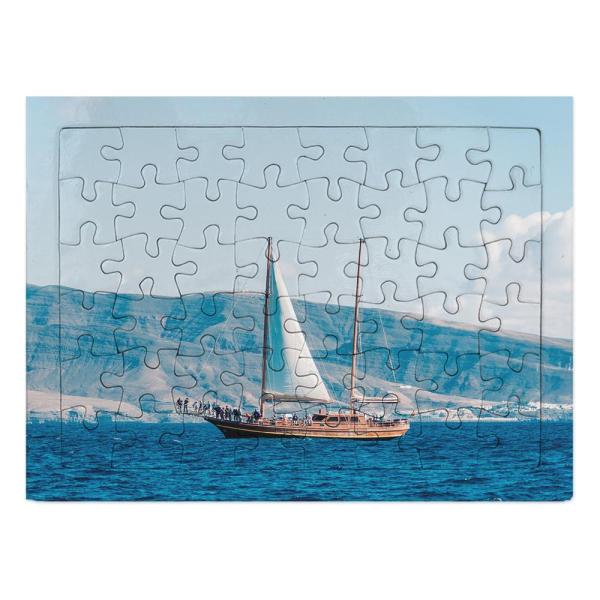 Puzzle avec cadre 48 pièces haute qualité (20x15 cm) sublimé