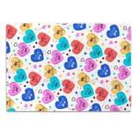 Hoja A4 de imanes flexibles (corazones)