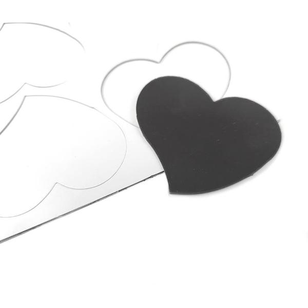 Hoja A4 de imanes flexibles (corazones)