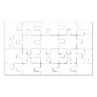 Puzzle 20 pièces haute qualité (19x12 cm) vierge