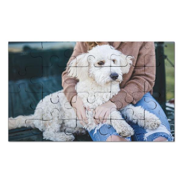 Puzzle 20 pièces haute qualité (19x12 cm) vierge