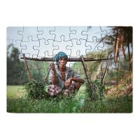 Puzzle 48 pièces haute qualité (14x10 cm) sublimé