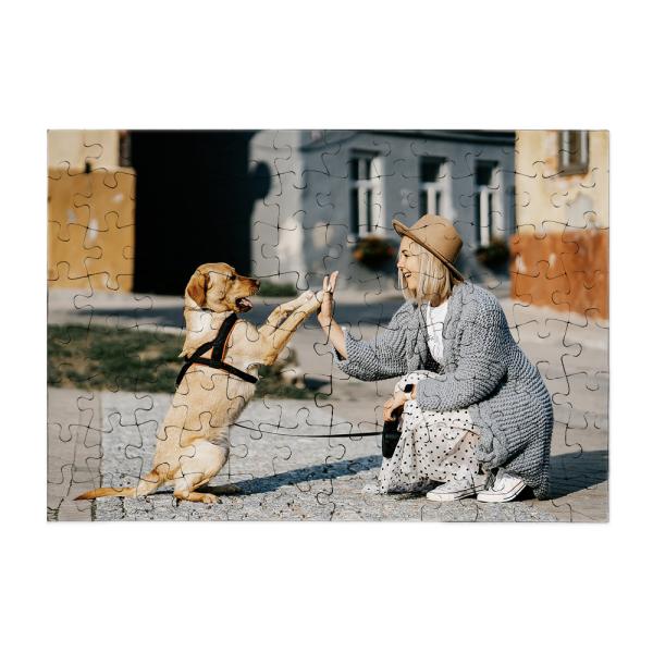 Puzzle 96 pièces haute qualité (40x28,5 cm) personnalisé par sublimation