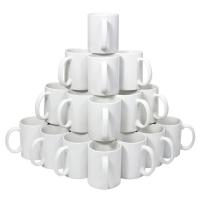 Tazas de cerámica blancas ALTA CALIDAD (A)  - Pack 36