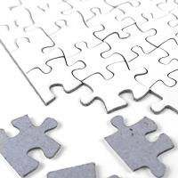 24 piece high quality Puzzle pieces  (19x12 cm)