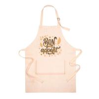 Linen like customizable aprons for adults